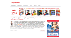 Desktop Screenshot of e-anglictina.cz